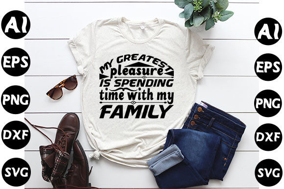 Family Quote Design: Graphics for T-Shirt Designs