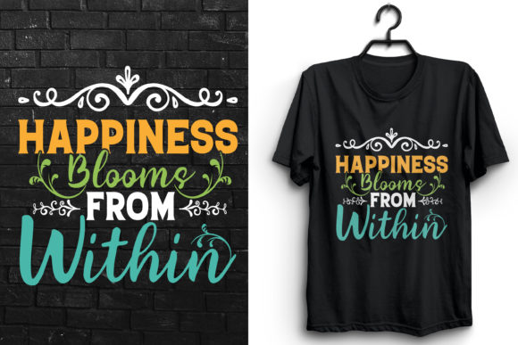 Happiness Blooms from Within Graphics
