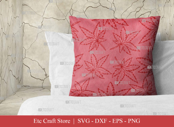 Leaves Pattern SVG Cut File Seamless Graphics & Patterns