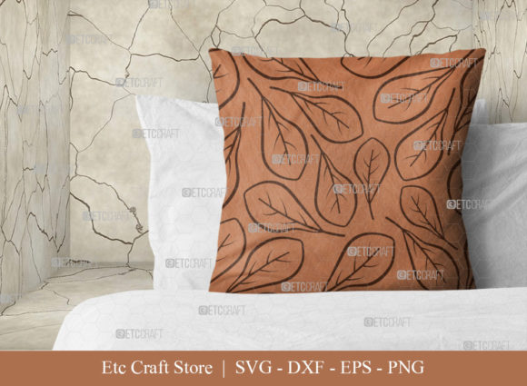 Leaves Pattern SVG Cut File: Thanksgiving Graphics & Patterns