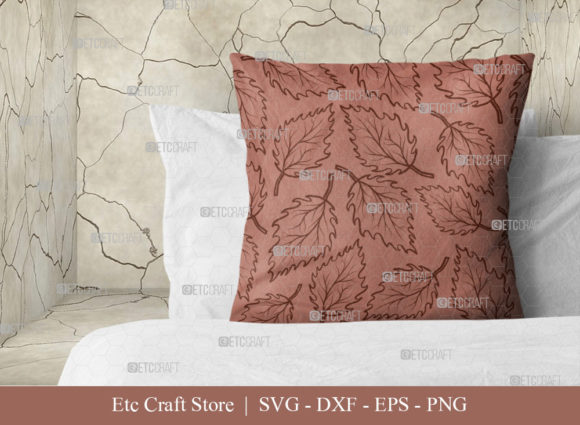 Leaves Pattern SVG Pattern Background