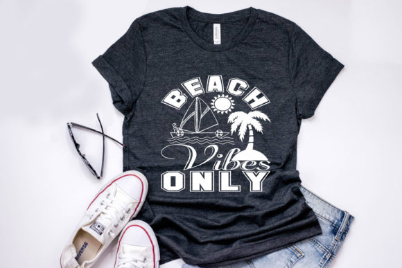 Summer Quote Design: Beach Vibes Only Graphics